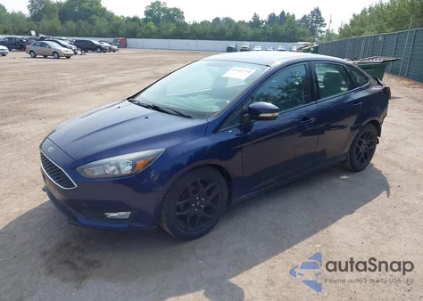 2016 Ford Focus Se z USA, uszkodzony, nr VIN 1FADP3F25GL237153